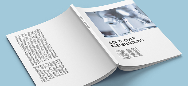 Schülerzeitung als Klebebindung. Schülerzeitung als Hardcoverbindungen
