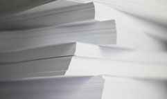 Dieses bild zeigt eine Papier-Auswahl als Papierstapel Dieses bild zeigt eine Papier-Auswahl als Papierstapel