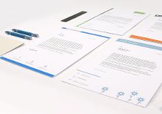 Sedruck Briefpapier - verschiedene Designvorlagen