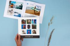 Hardcover-Buch mit Fotos
