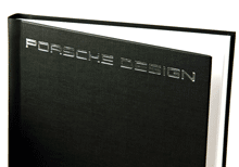 Hardcover mit Sonderprägung Porsche Design